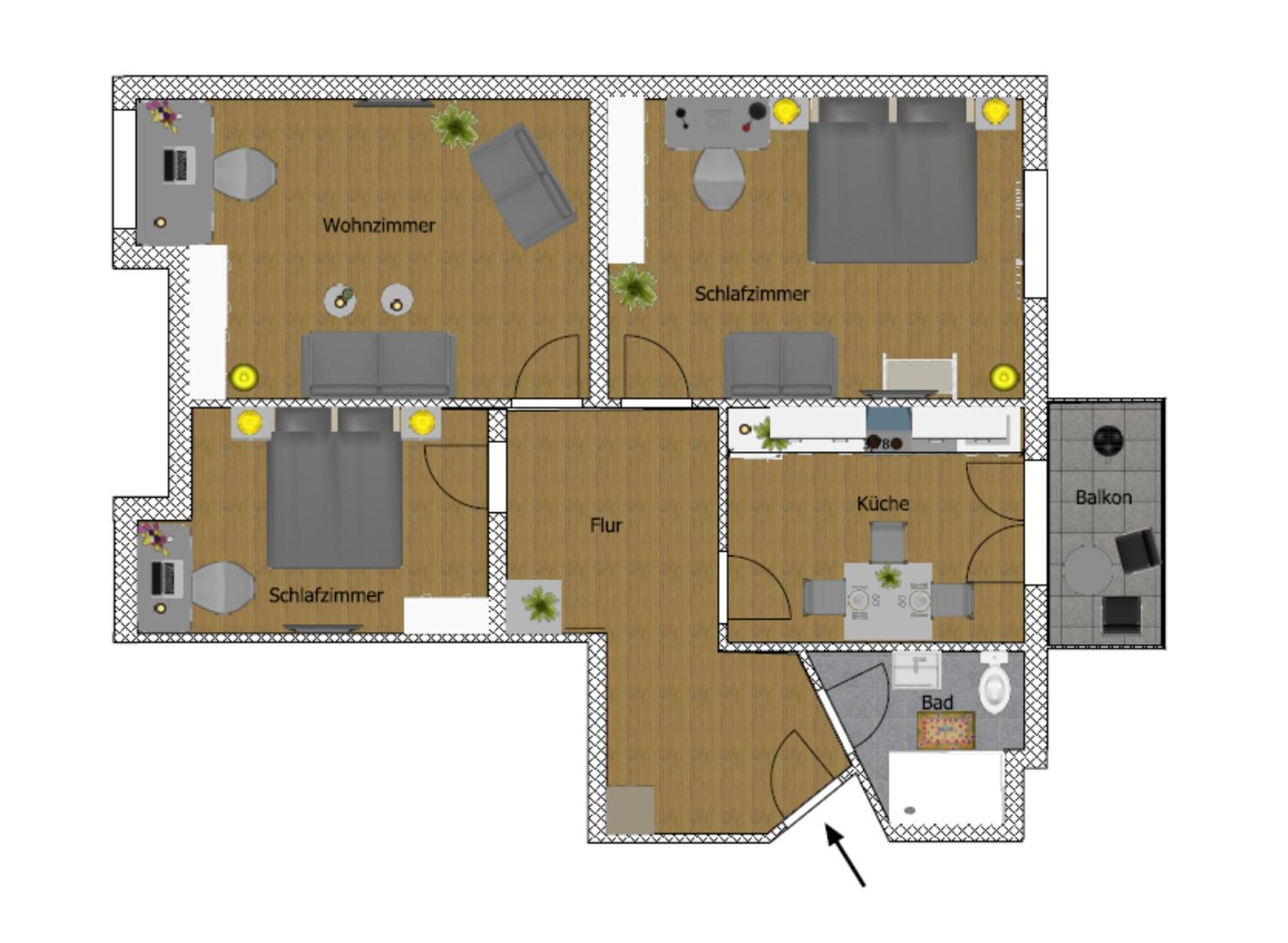Apartment Kaiser-apartments 
